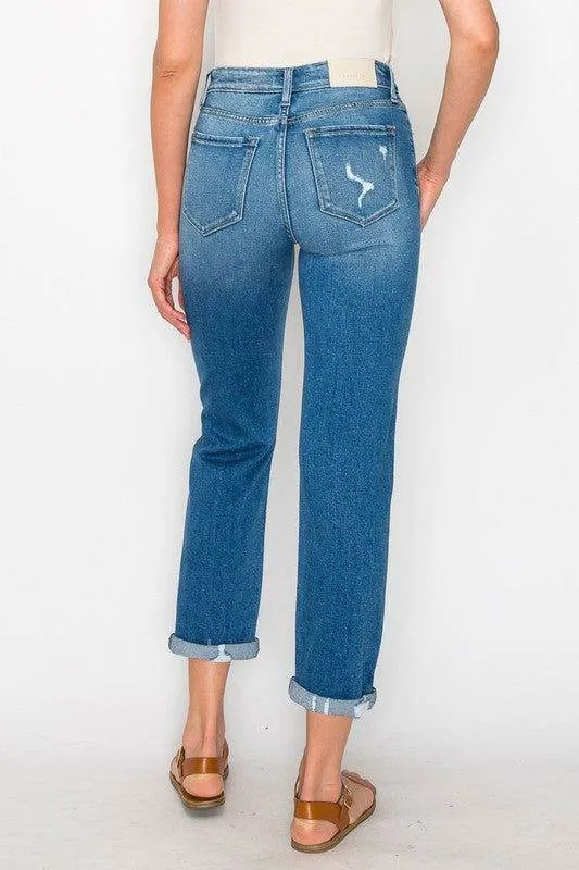 Artemis Vintage Plus Size / High Rise Tapered Leg Jeans