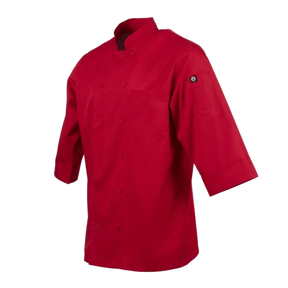 B106-XS Chef Works Unisex Jacket Red XS