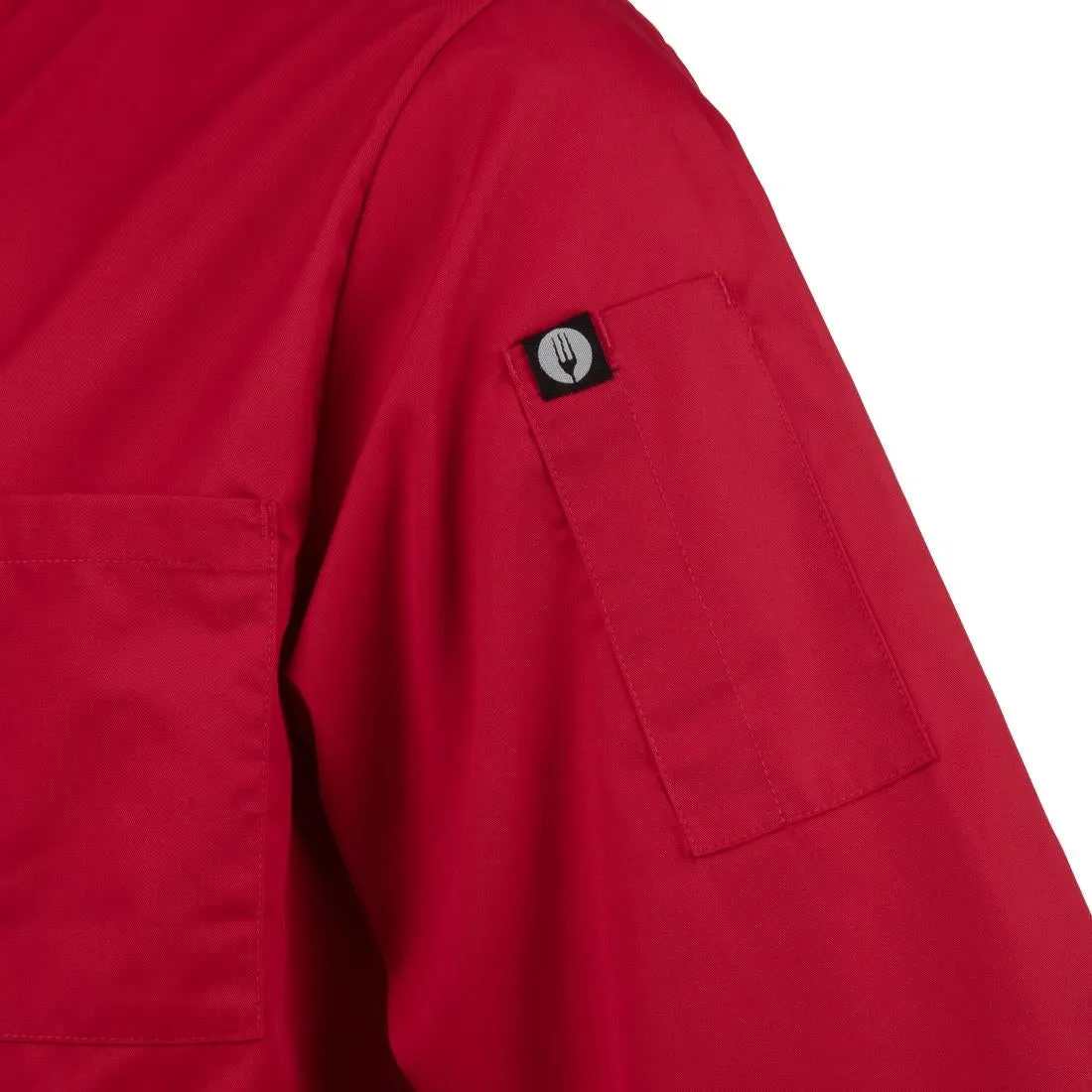 B106-XS Chef Works Unisex Jacket Red XS