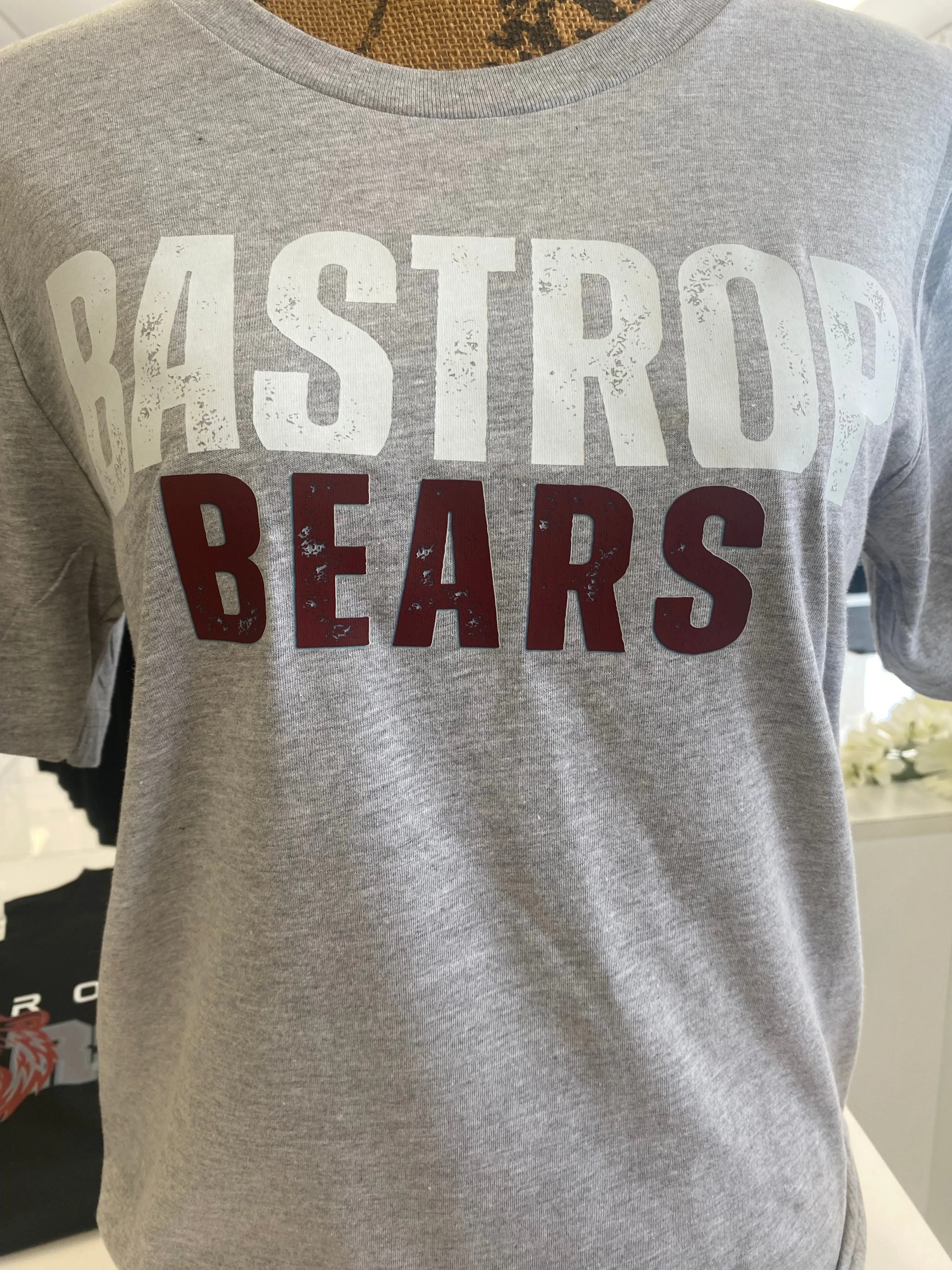 Bastrop School Spirit Tees Curvy