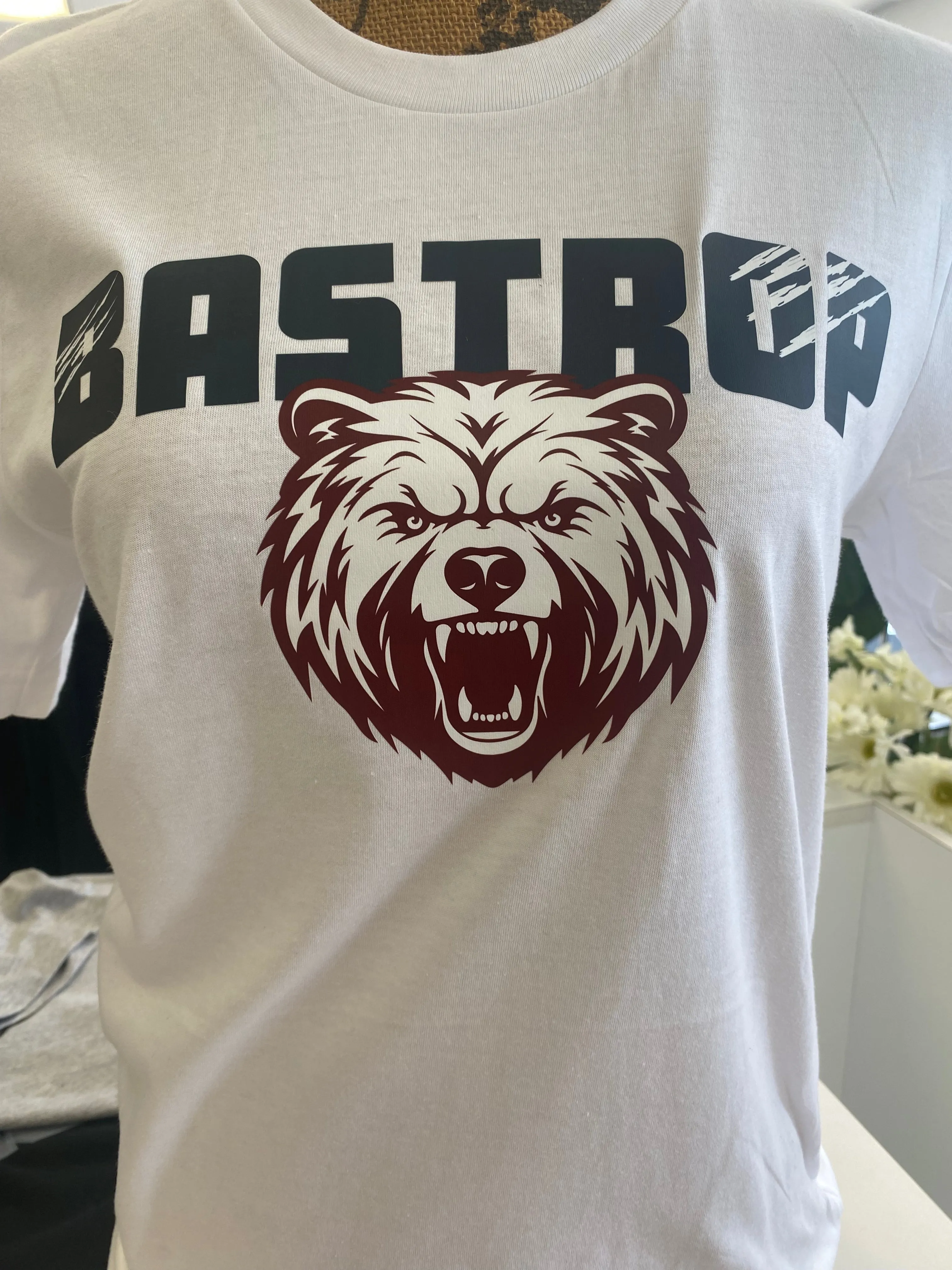 Bastrop School Spirit Tees Curvy