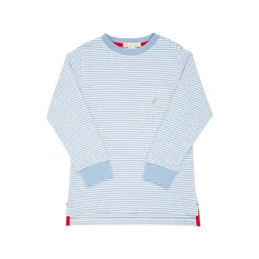 Beaufort Bonnet- LS Carter Crewneck (Blue Stripe, 2-14)