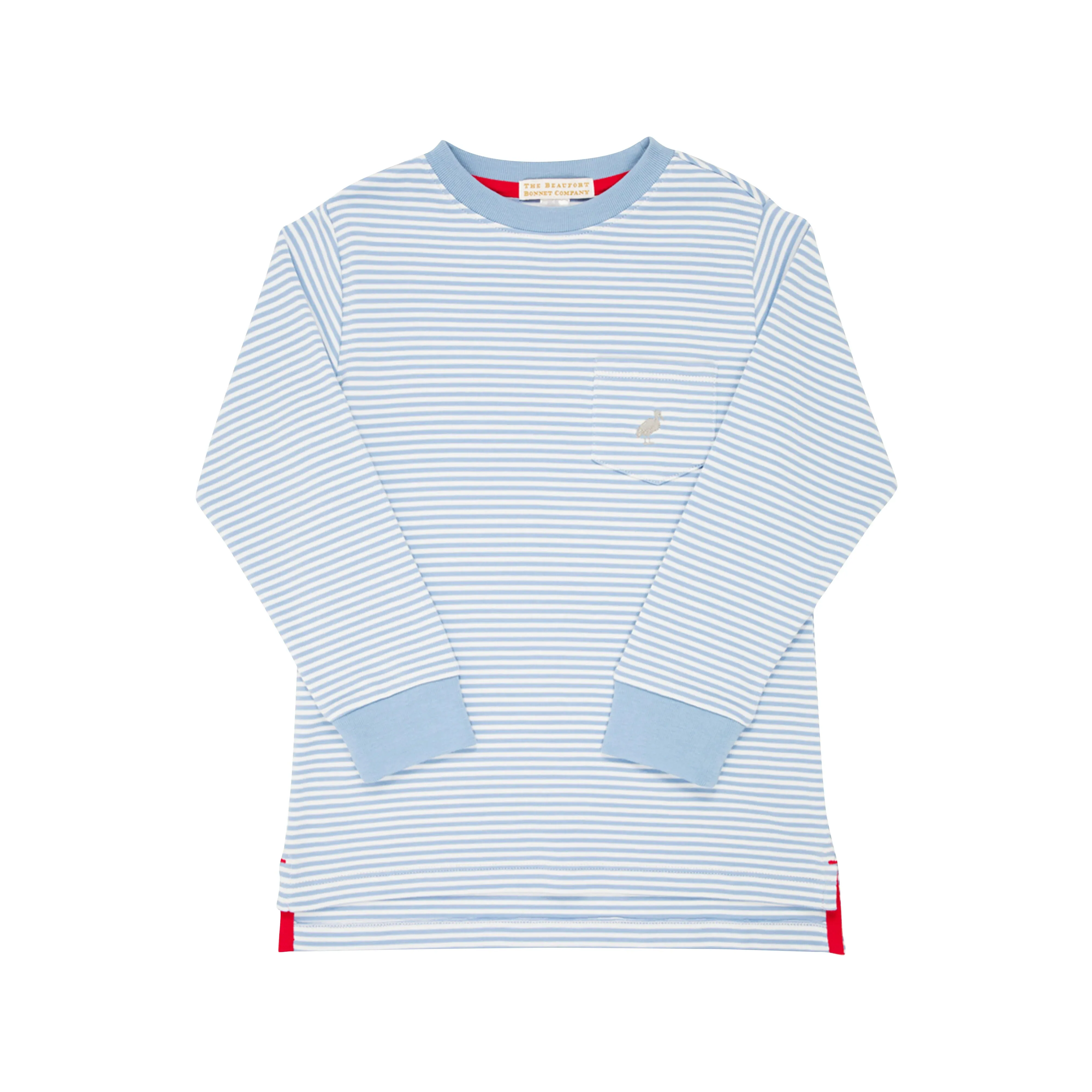 Beaufort Bonnet- LS Carter Crewneck (Blue Stripe, 2-14)