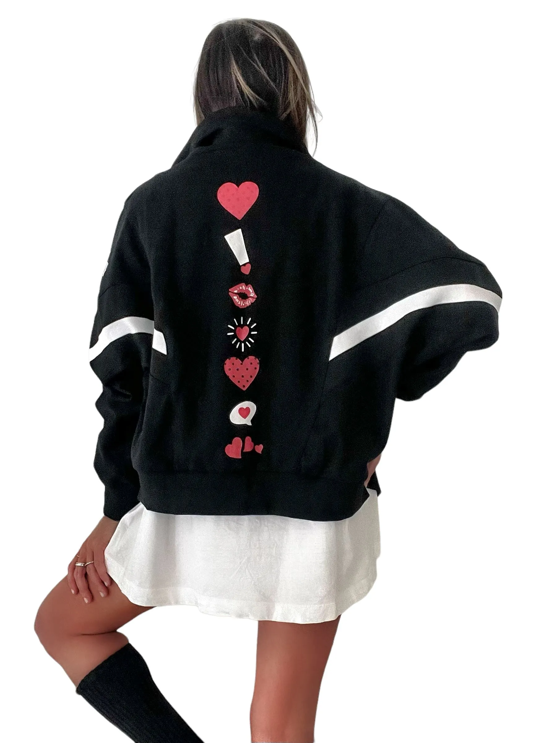 'Betty Boop x W G' Sweat Jacket