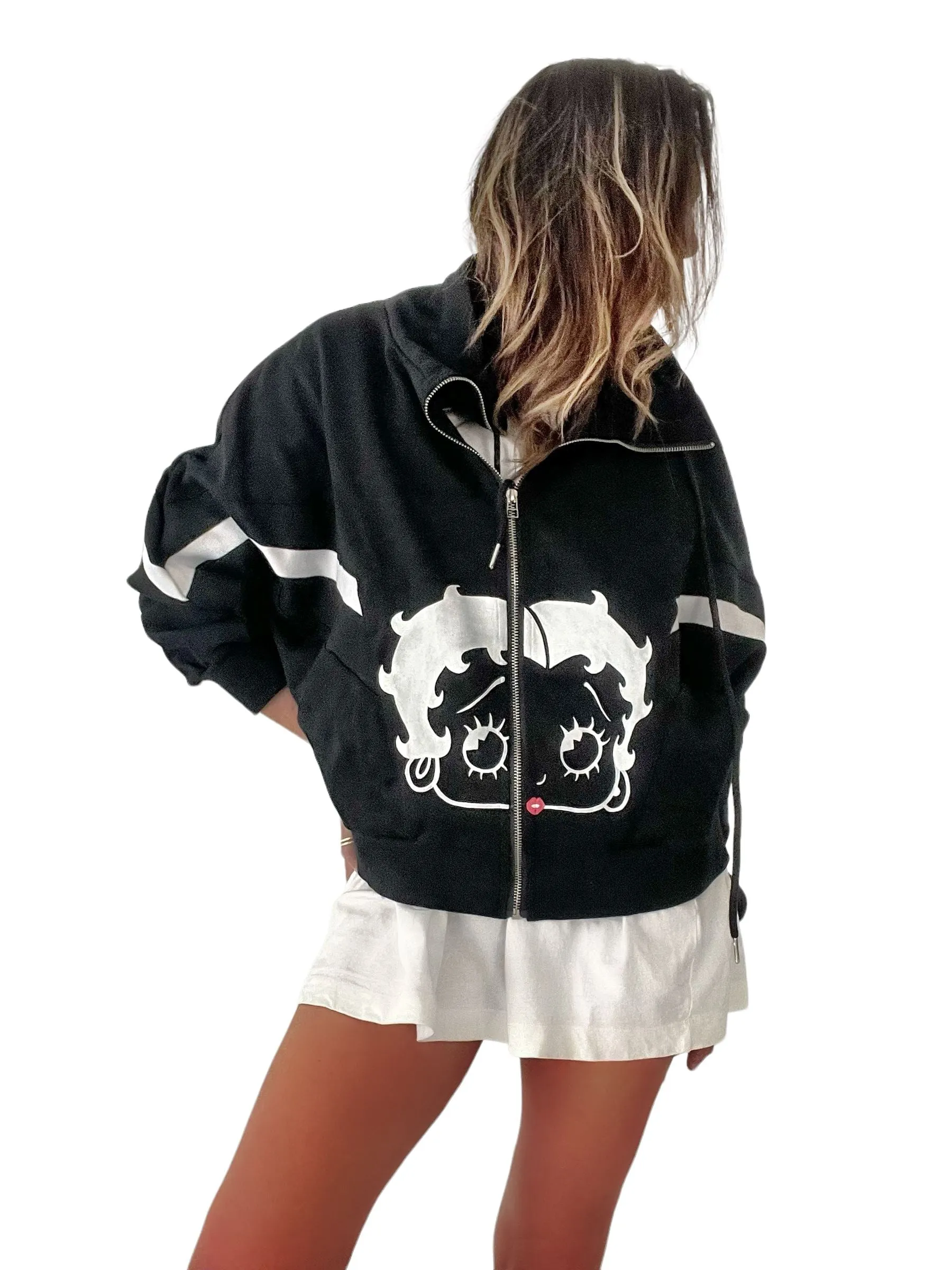 'Betty Boop x W G' Sweat Jacket