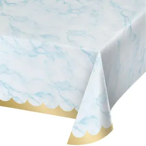 Blue Marble Tablecover, 54in X 102in