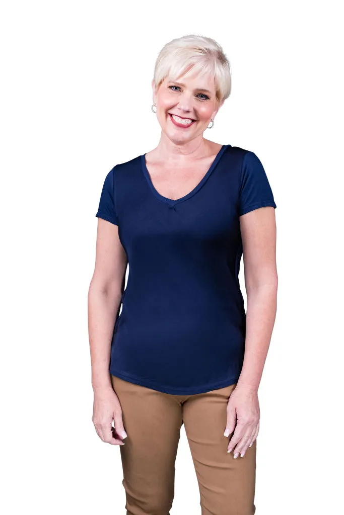 Brea Viscose Sheen Top (BSS180)