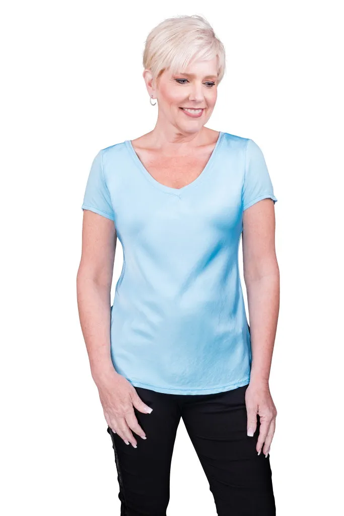 Brea Viscose Sheen Top (BSS180)