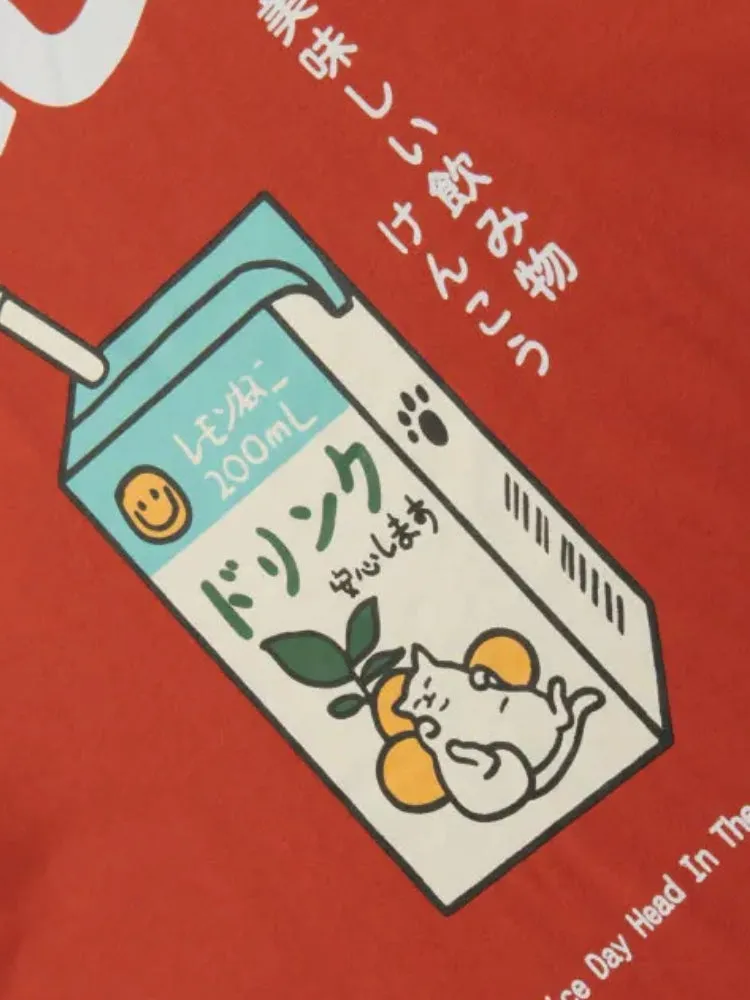 Cat Lemon Juice Tee