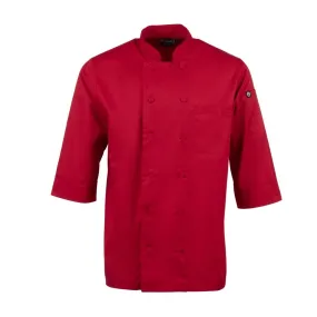 Chef Works Unisex Chefs Jacket Red S - B106-S