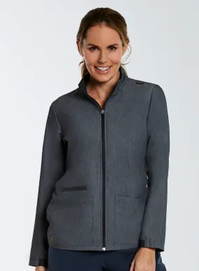 Comfy Warm-Up Jacket by Maevn XS-3XL / HEATHER GREY