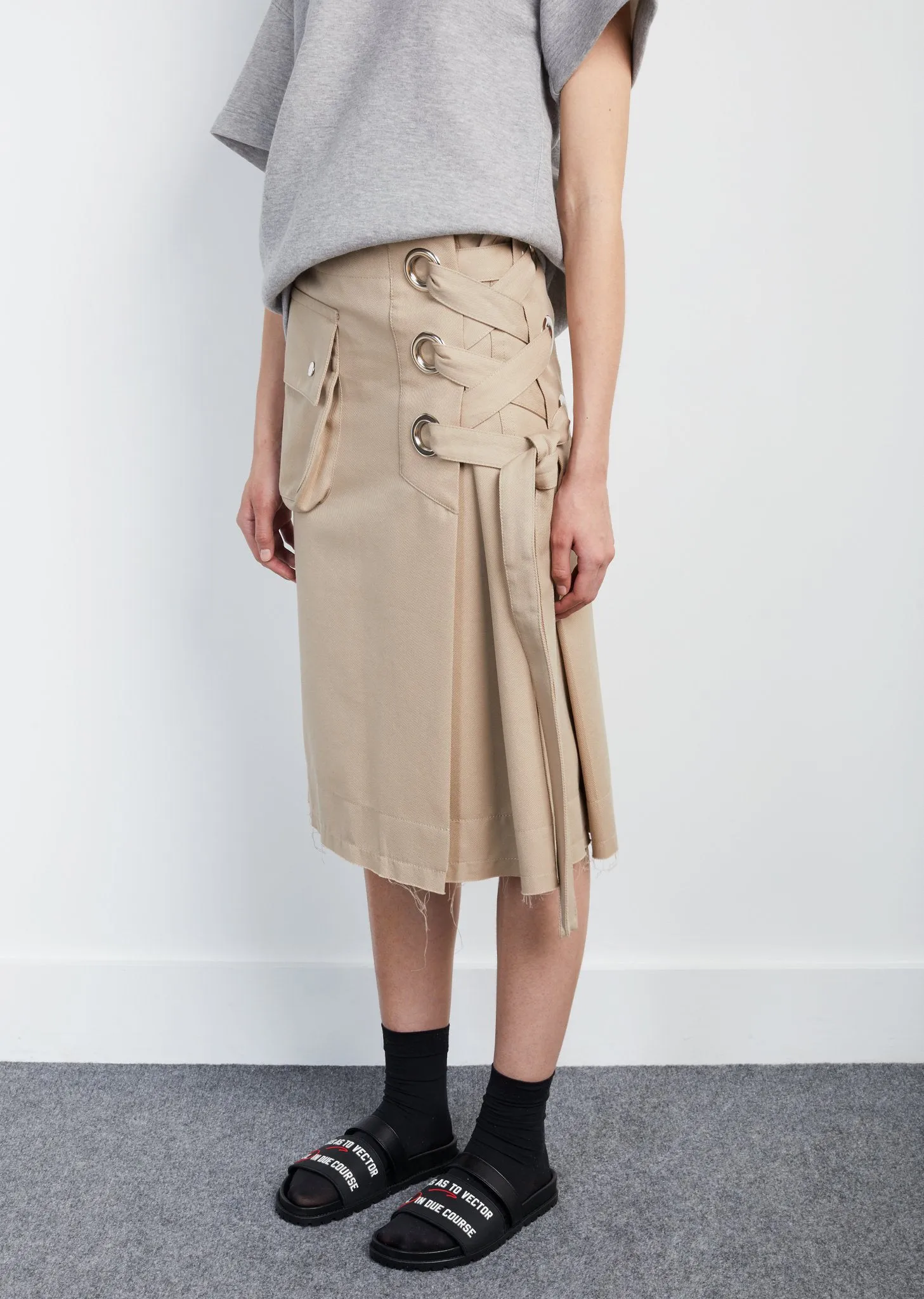 Cotton Twill Skirt