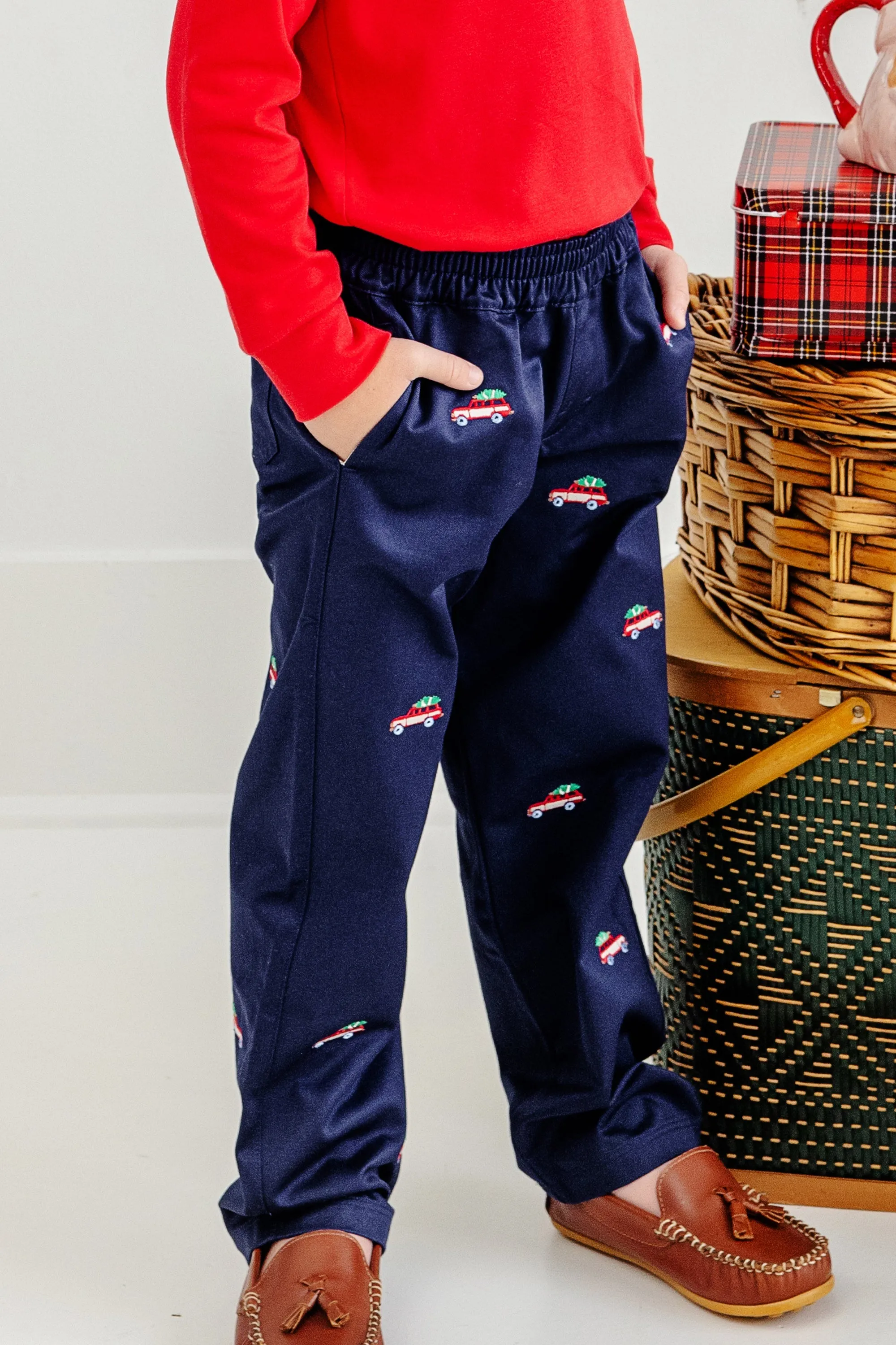 Critter Sheffield Pants (Twill) - Woody Jeeps Embroidery