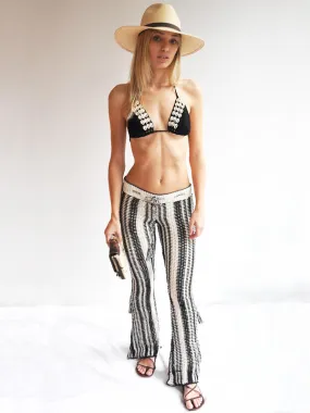 Crochet Modernista Bell Bottom Pants