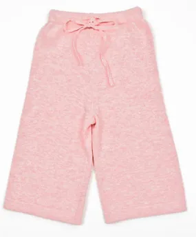 EGG Baby Pink Cotton Knit Infant Pants 6-12 months