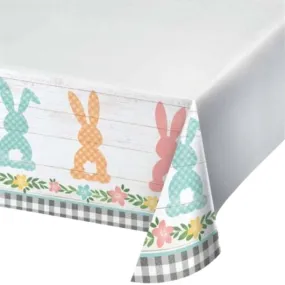 Farmhouse Easter Tablecover, 54in X 102in