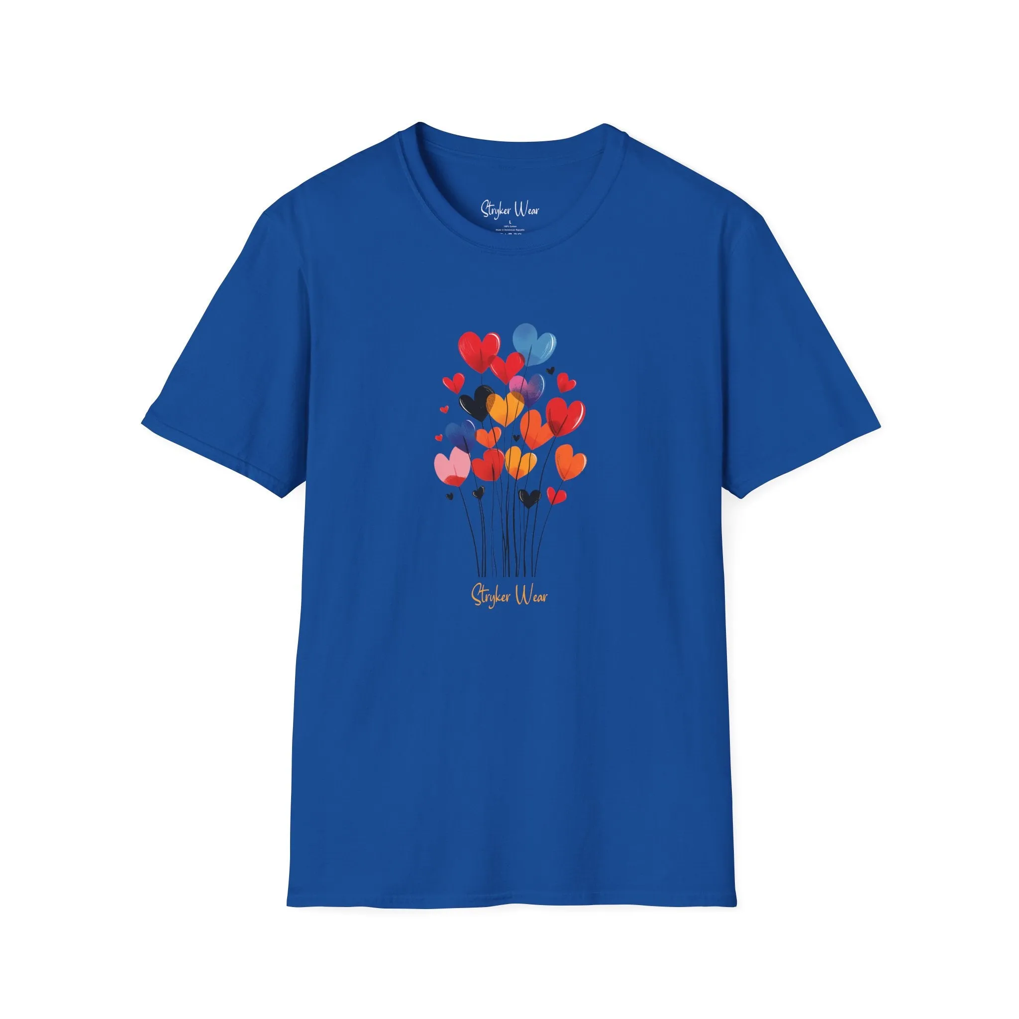 Floating Hearts | Unisex Softstyle T-Shirt