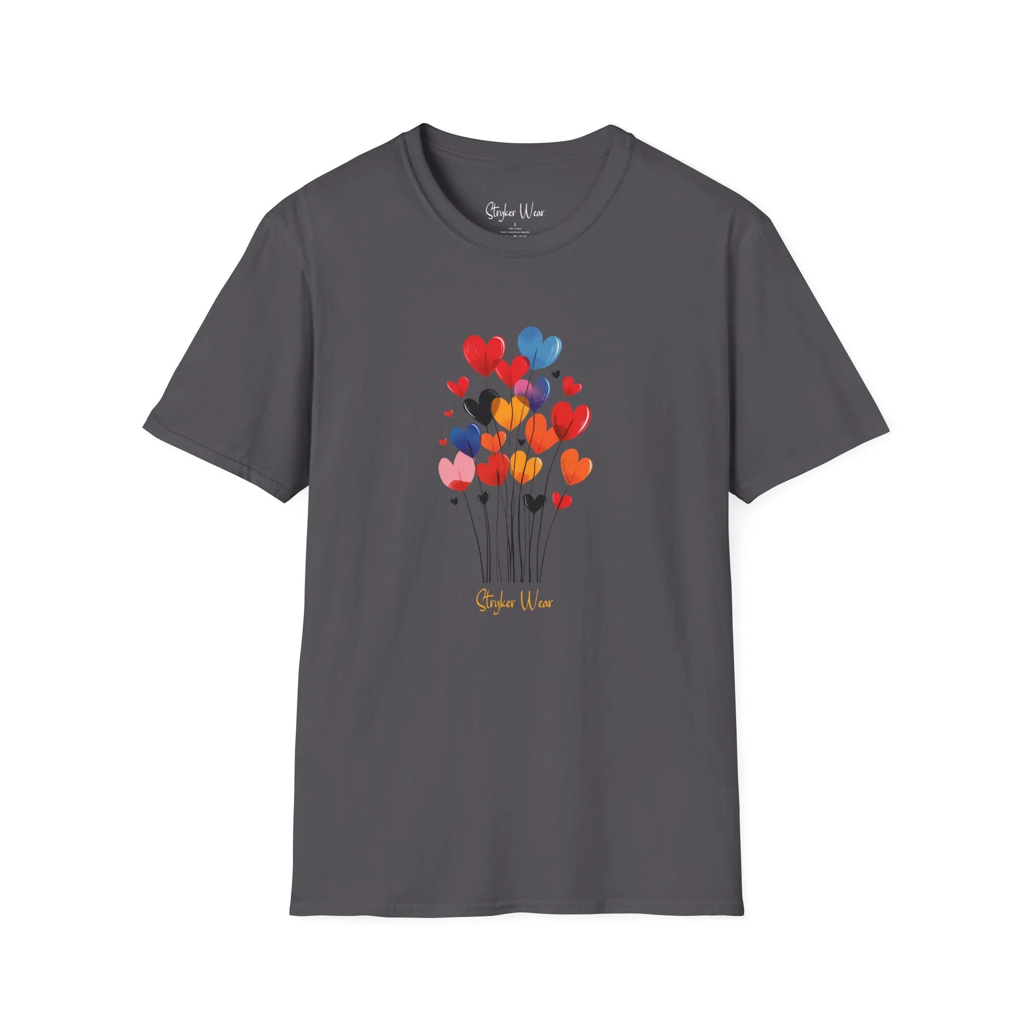 Floating Hearts | Unisex Softstyle T-Shirt