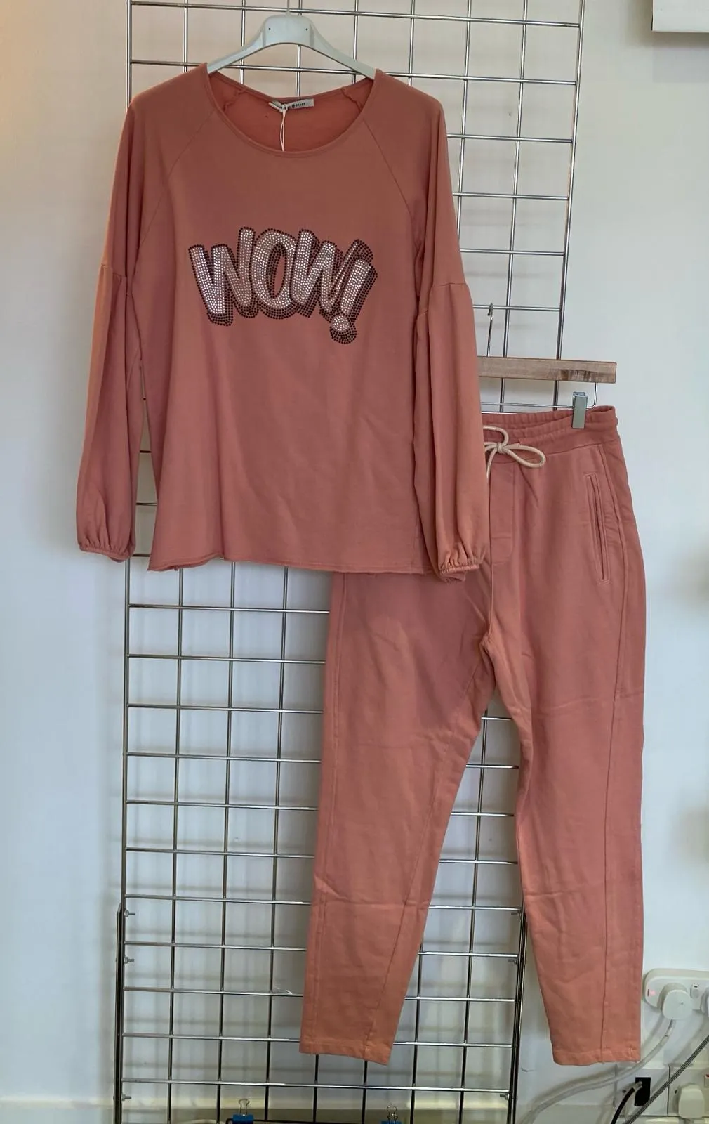 Funky Staff dusky peach leisure pants