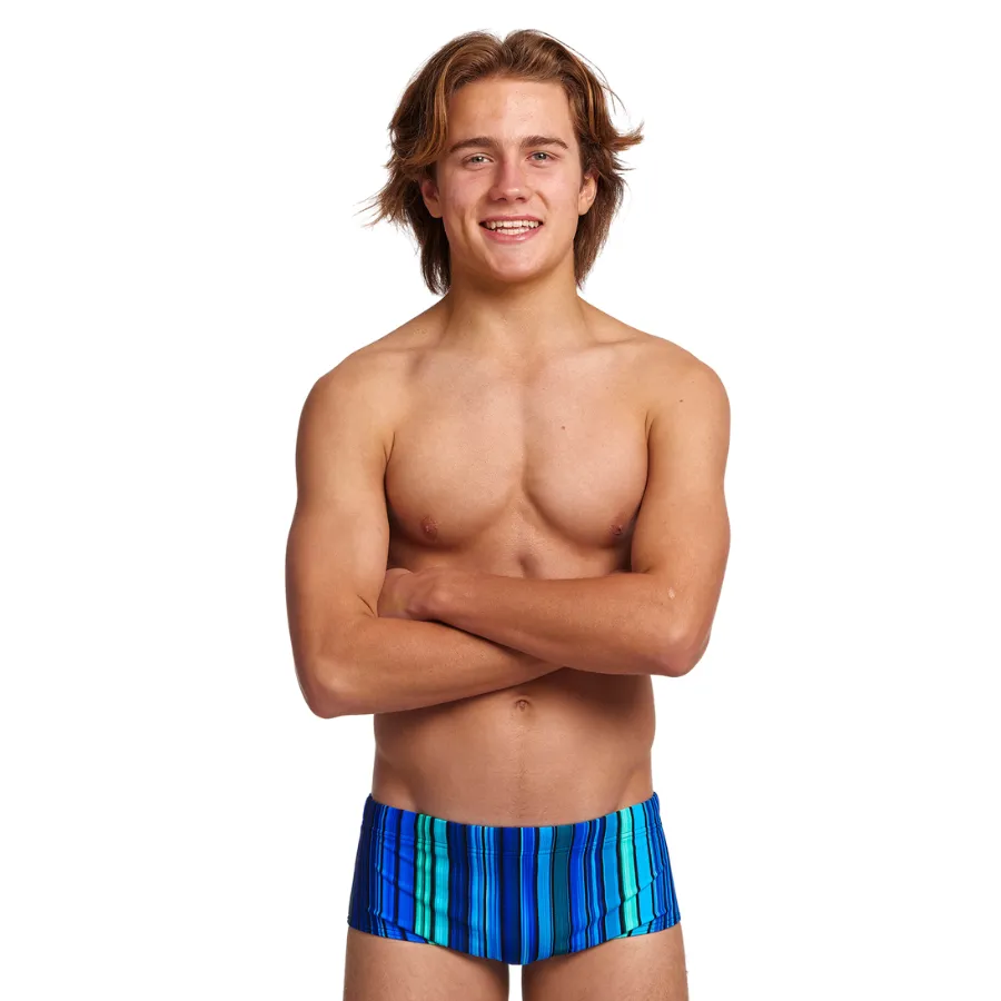 Funky Trunks Boys Sidewinder Trunks FTS010B - Beam Bars