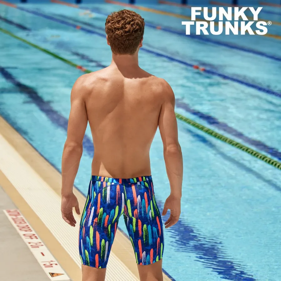 Funky Trunks Mens Training Jammers FT37M- Fire Cracker