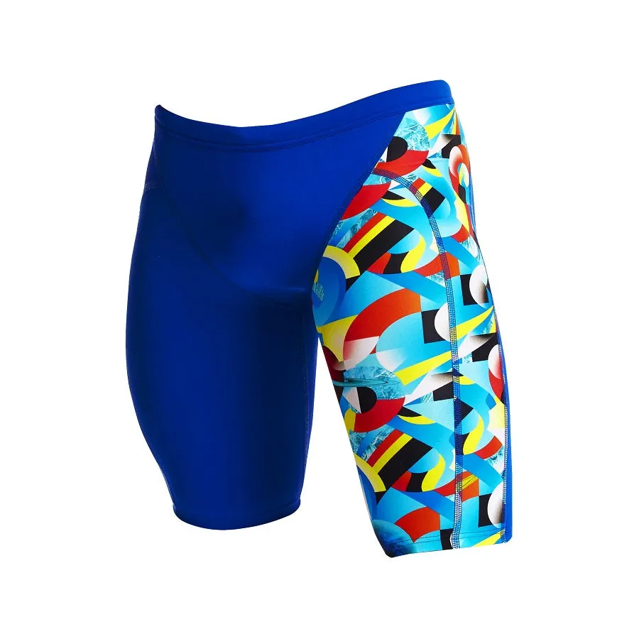 Funky Trunks Mens Training Jammers FT37M- Planet Funky