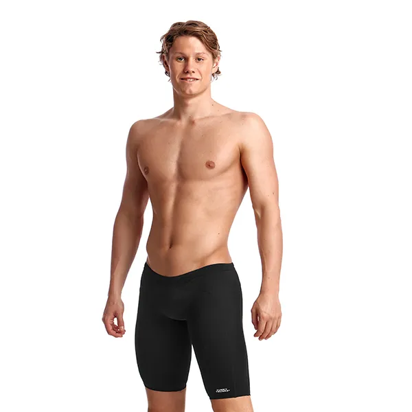 Funky Trunks Mens Training Jammers FT37M- Still Black