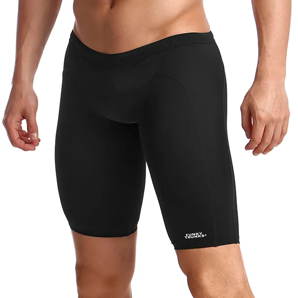 Funky Trunks Mens Training Jammers FT37M- Still Black