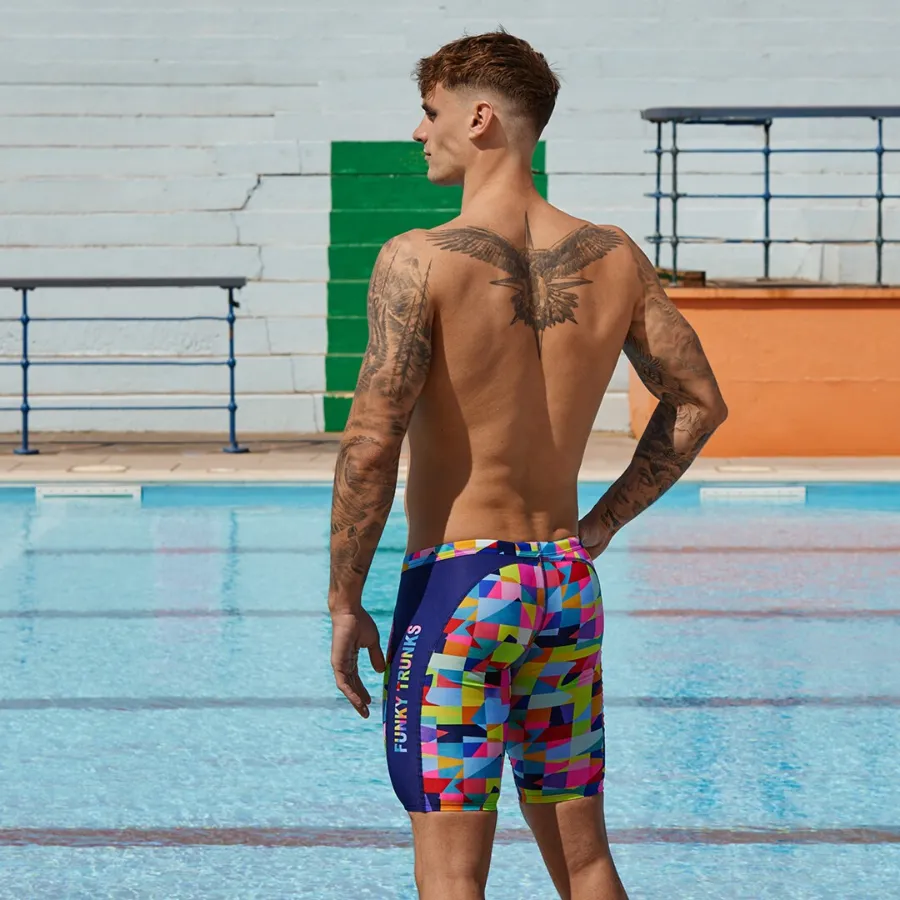 Funky Trunks Mens Training Jammers FTS003M - On The Grid