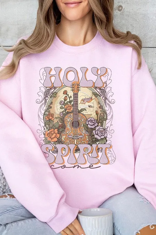 Holy Spirit Country Graphic Fleece Sweatshirts