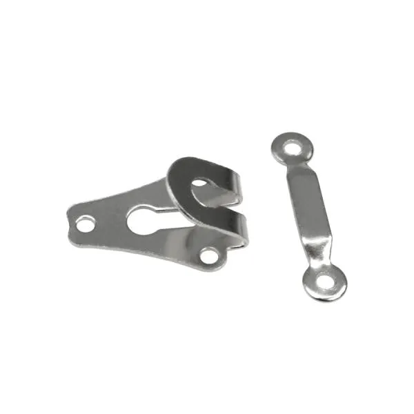 Hooks & Bars Medium Silver Qty 4 012512