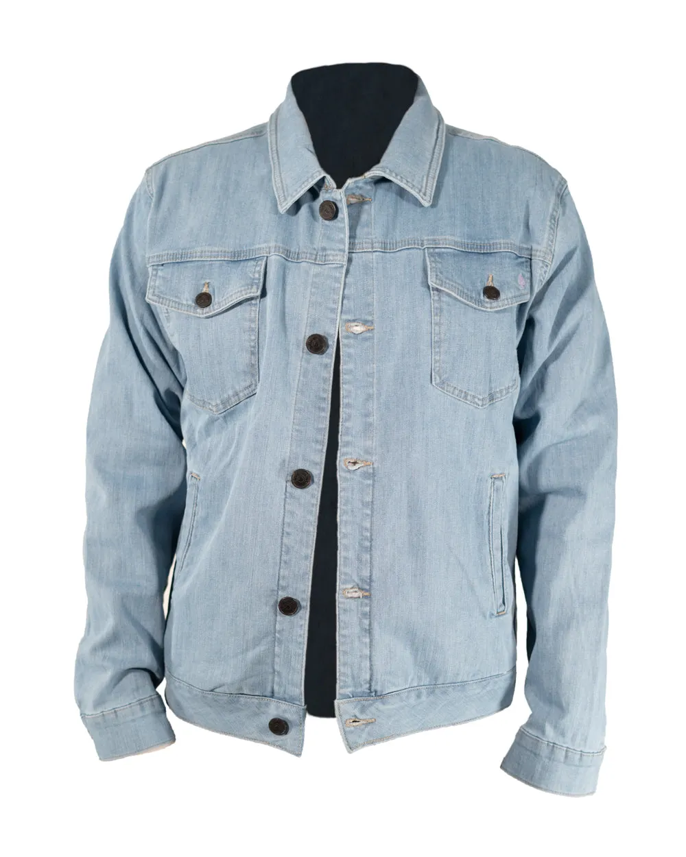 Ice Blue Denim Jacket