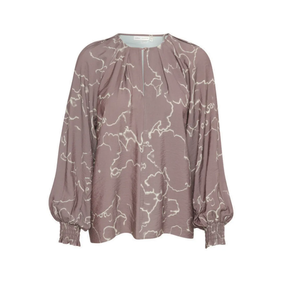 InWear Womens Cait Blouse Sandy Grey Artistic Sky