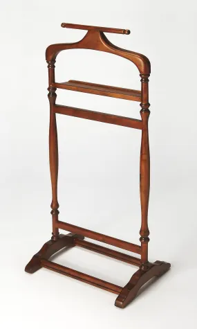 Judson Valet Stand in Medium Brown  1926101