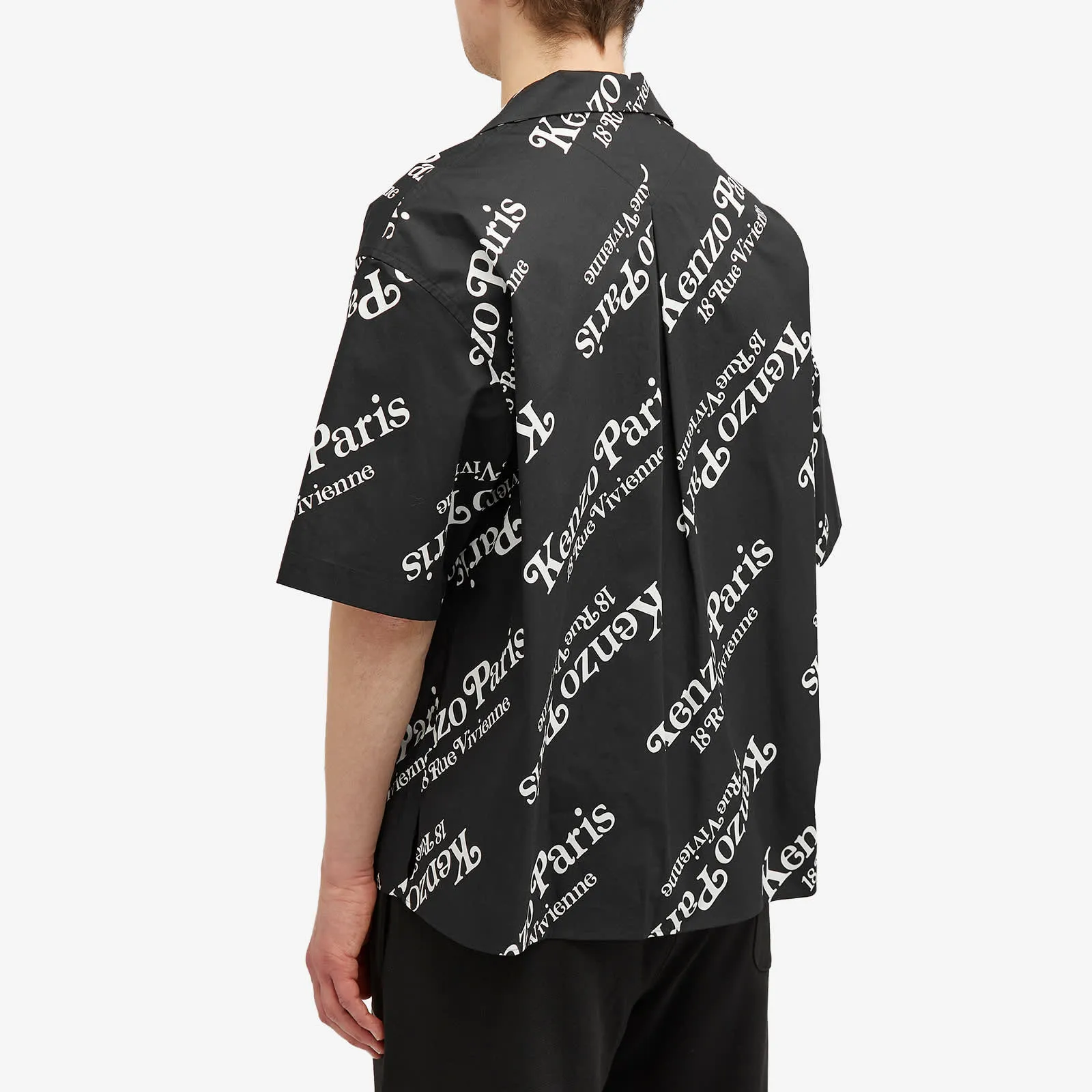 Kenzo X Verdy Logo Shirt, black