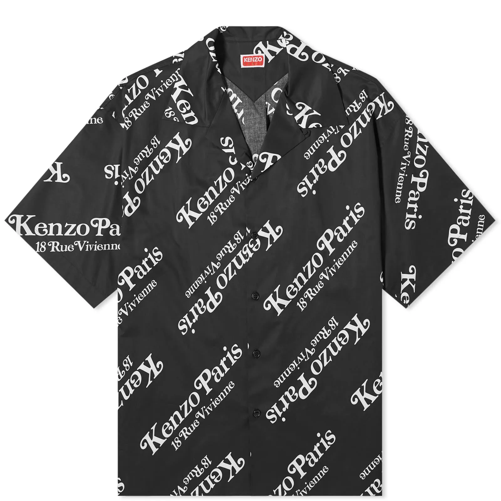 Kenzo X Verdy Logo Shirt, black