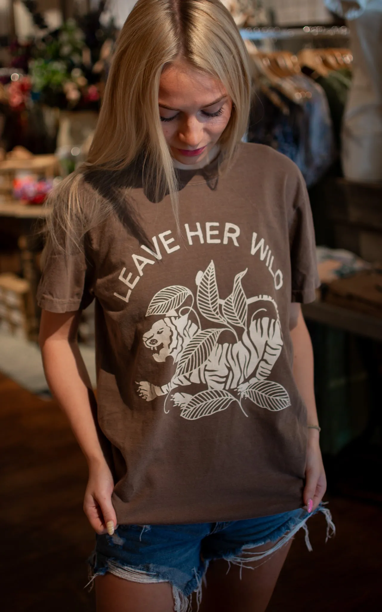 Leave Her Wild Graphic Tee