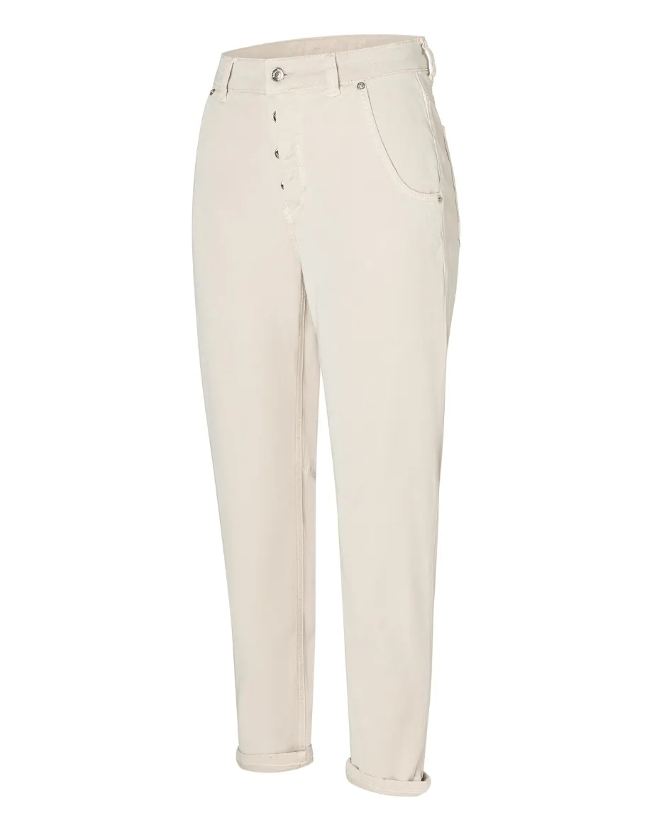 MAC LU Relaxed Ivory Antique Denim Jean