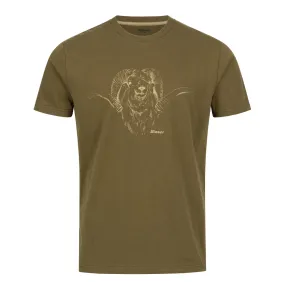 Maurice T-Shirt - Dark Olive by Blaser