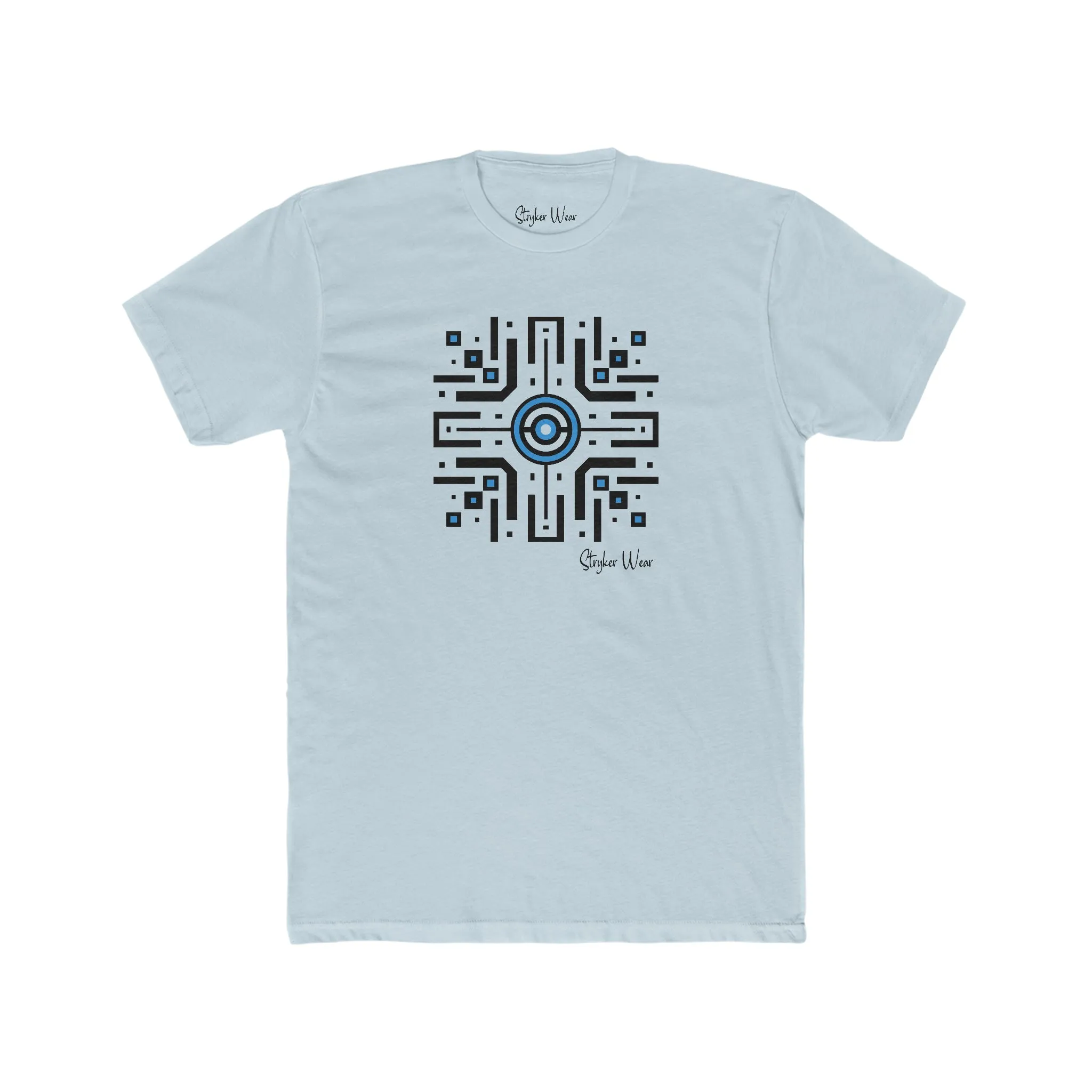 Minimalist Digital Design | Men's Cotton Crew Tee