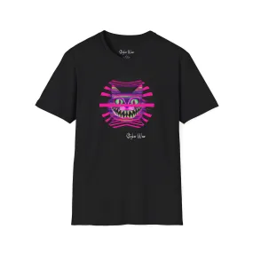 Neon Funky Cat Pop Art | Unisex Softstyle T-Shirt