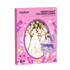 Paper Craft Colouring Cards: My Fashion Showcase