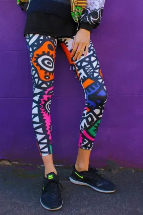 Picasso Pattern Festival Leggings