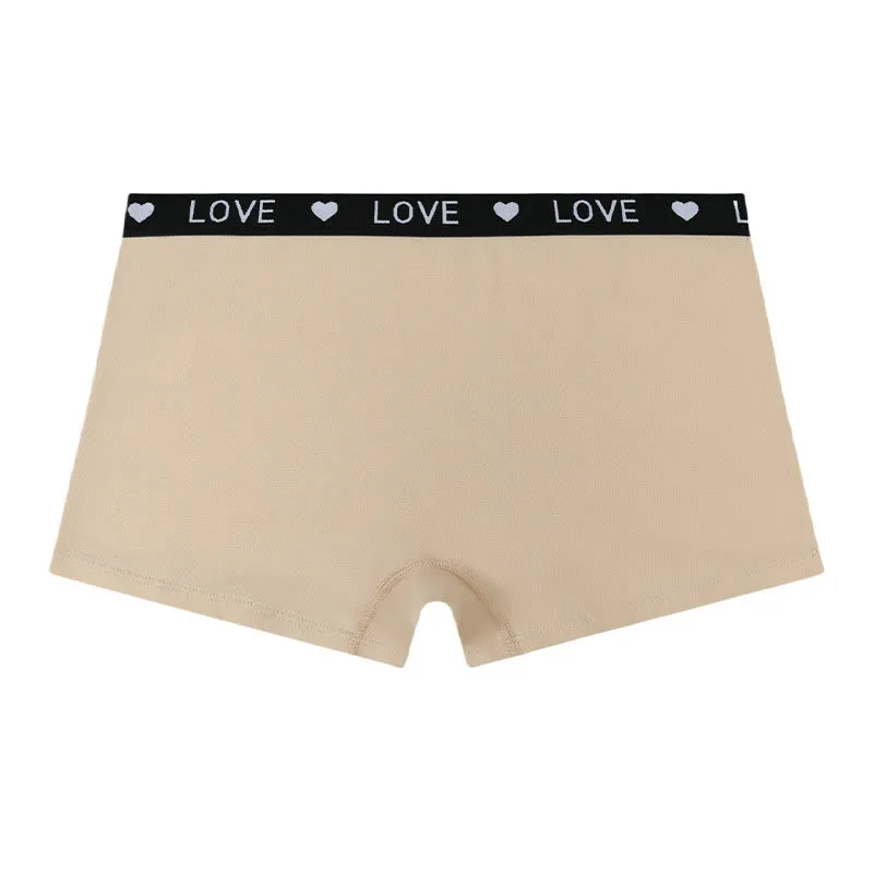 Plus Size Love Boyshort(2 Packs)