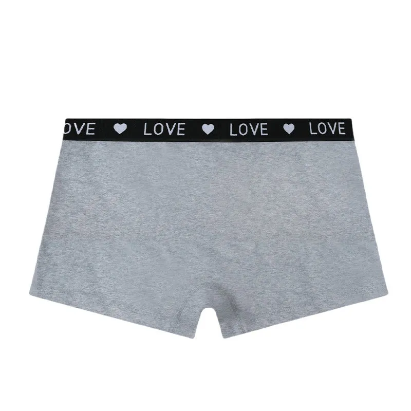 Plus Size Love Boyshort(2 Packs)