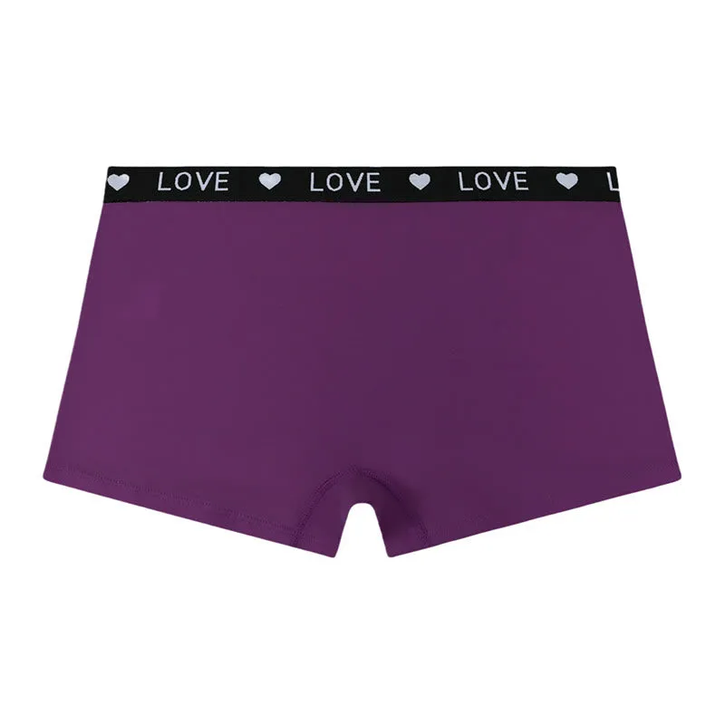 Plus Size Love Boyshort(2 Packs)