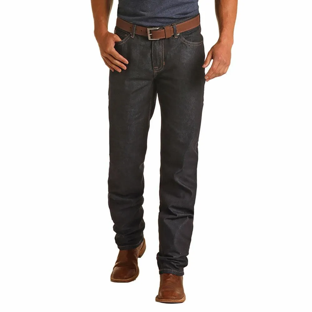 "Dark Wash" Relaxed Fit Stackable Bootcut Jeans