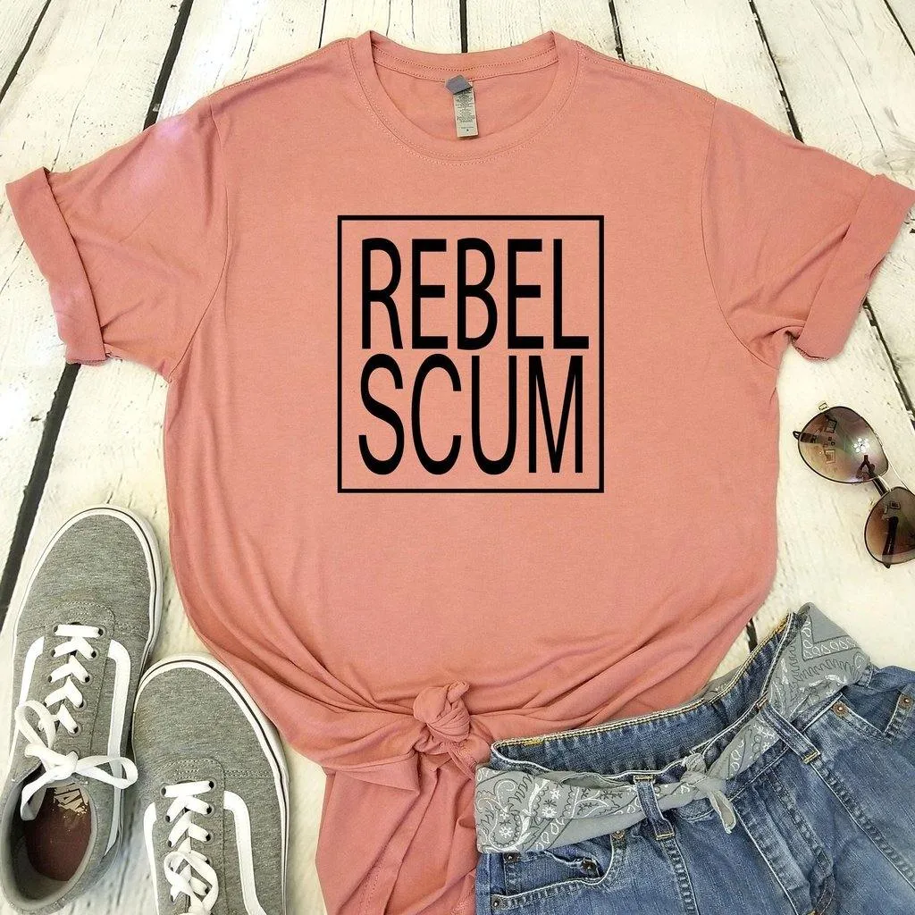 Rebel Scum | Darkside Inspired Shirt | Star Wars Movie | Unisex Graphic Tee