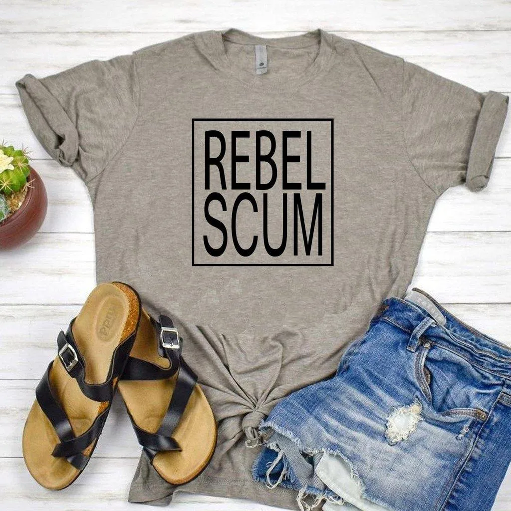 Rebel Scum | Darkside Inspired Shirt | Star Wars Movie | Unisex Graphic Tee