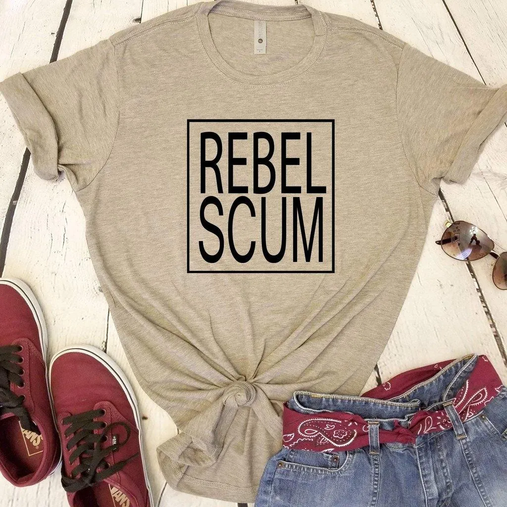 Rebel Scum | Darkside Inspired Shirt | Star Wars Movie | Unisex Graphic Tee